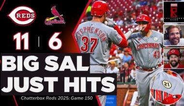 Cincinnati Reds CRUSH St. Louis Cardinal Bullpen, Halting 3-game Skid | LIVE MLB Postgame Chatterbox