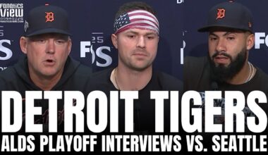 Tarik Skubal, Gleyber Torres & AJ Hinch Discuss Detroit Tigers 2025 Season, ALDS vs. Seattle
