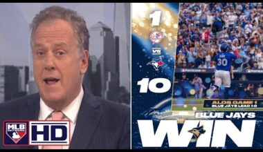 MLB Network | Michael Kay GOES CRAZY on New York Yankees HUGE LOSE to Blue Jays 10-1 in Game 1 ALDS