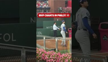 MVP chants at the Bank as Shohei Ohtani warmed up in the bullpen... but they weren't for him 🤣
