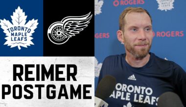 James Reimer | Post Game @ Detroit Red Wings | October 4, 2025