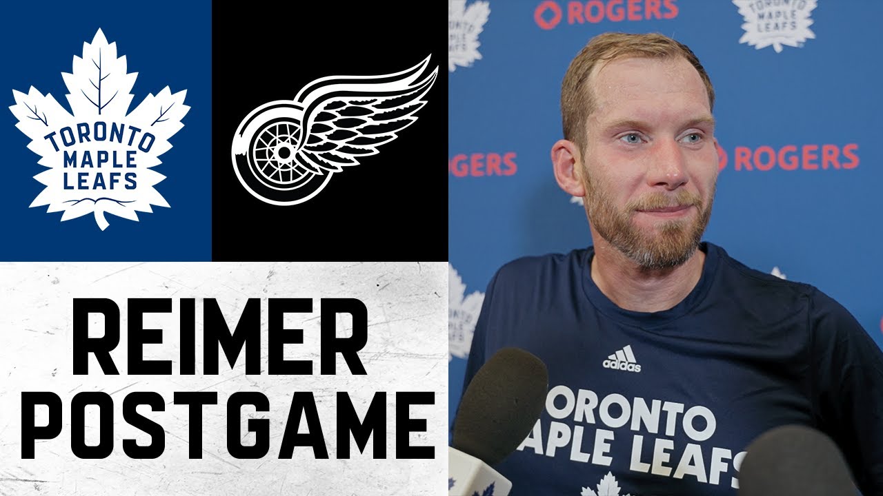James Reimer | Post Game @ Detroit Red Wings | October 4, 2025