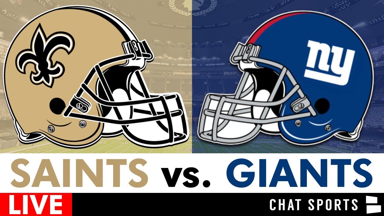 Saints vs. Giants Live Streaming Scoreboard, Free Play-By-Play, Highlights | 2025 NFL Week 5