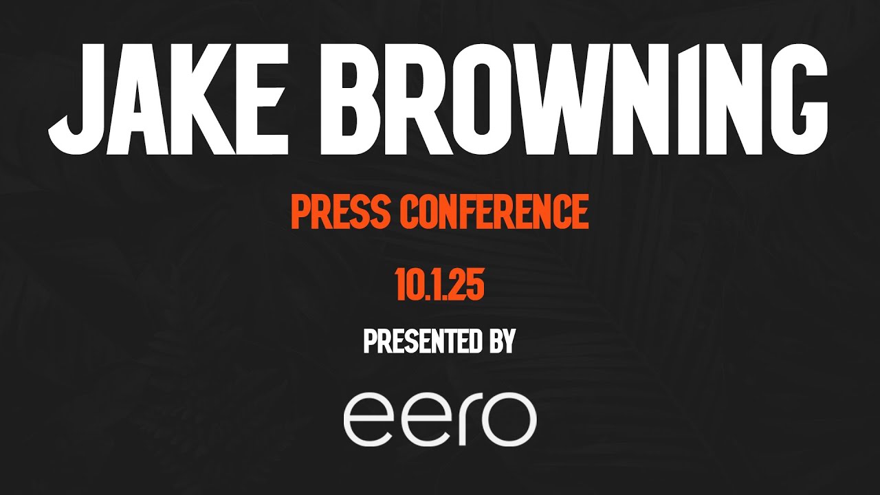 Jake Browning Press Conference - October 1