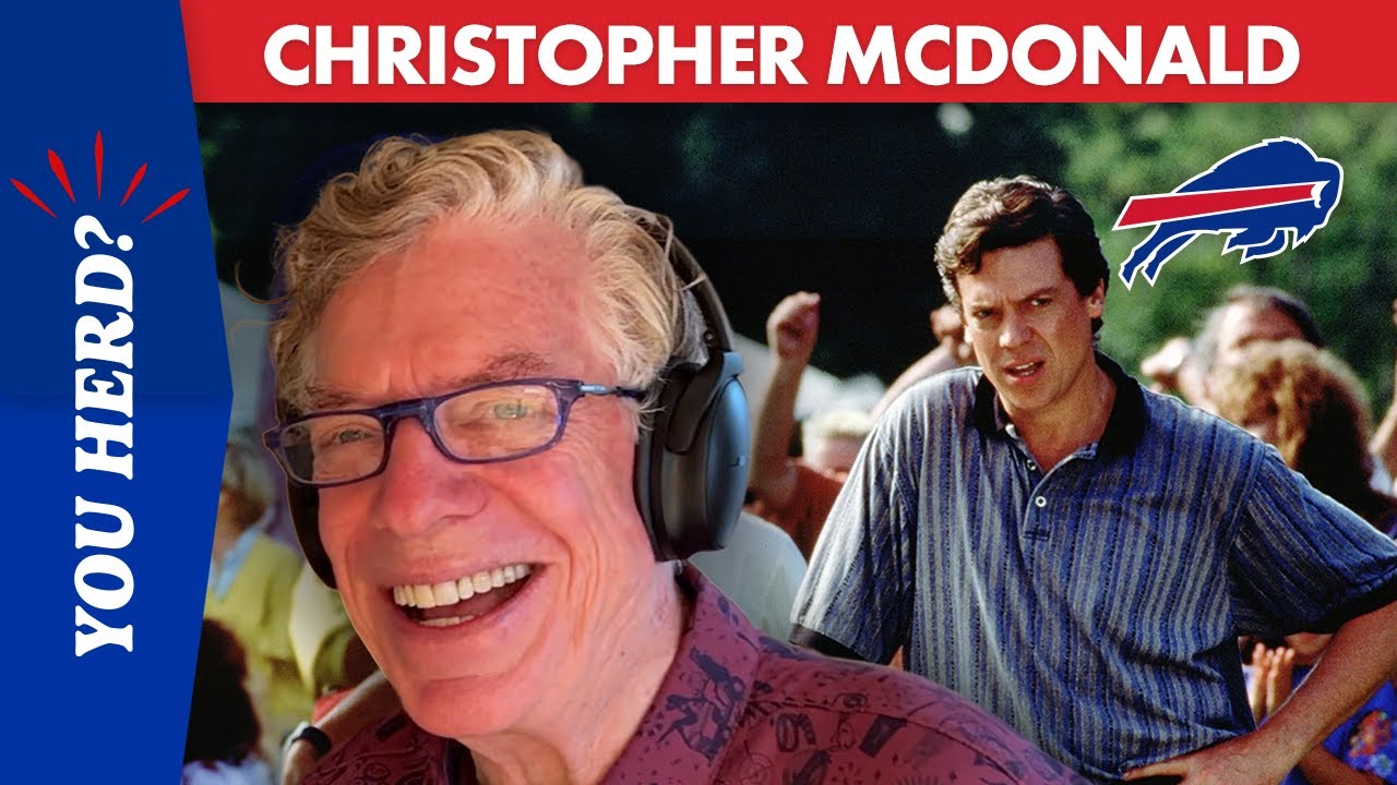 Christopher McDonald Talks Bills Mafia Fandom, Adam Sandler, Happy Gilmore 2 & More! | Buffalo Bills