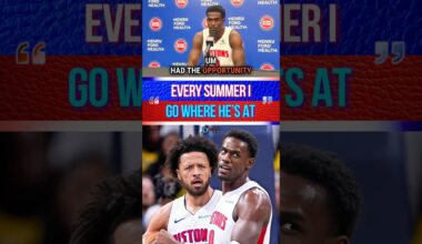Pistons' Cade Cunningham and Jalen Duren Have GREAT Chemistry!