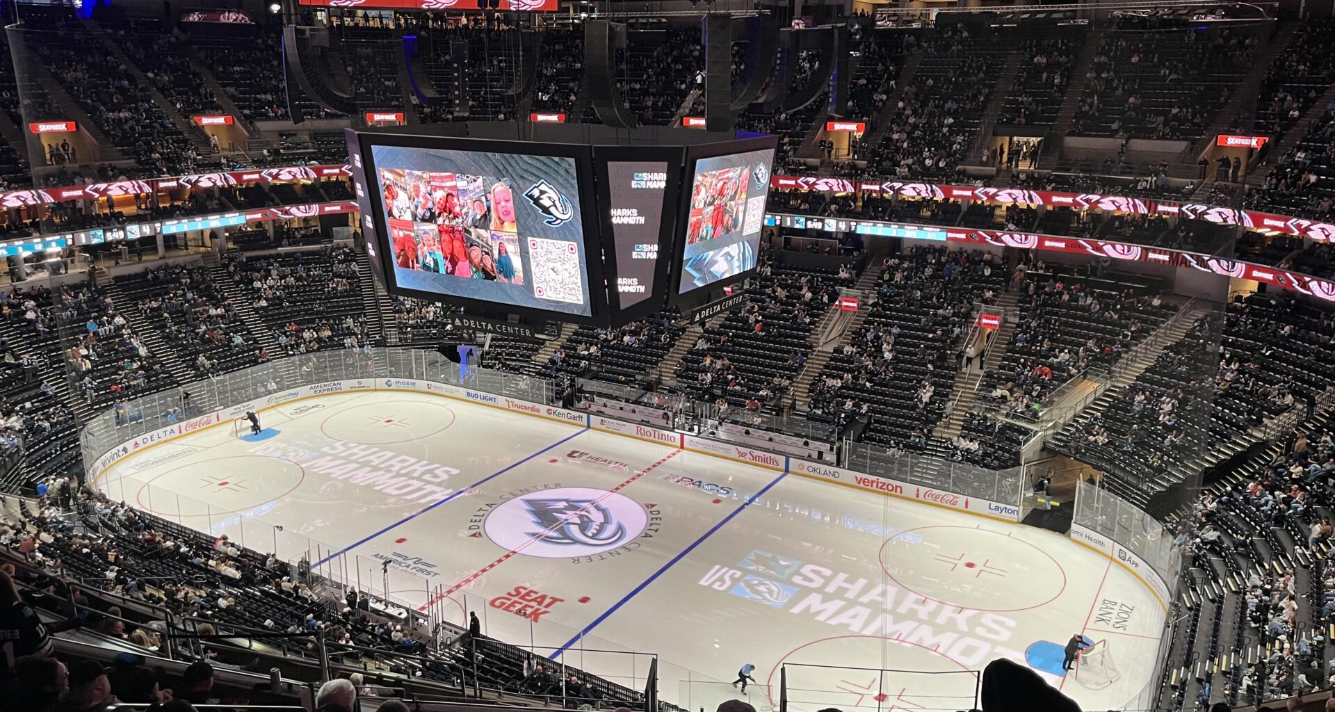 View from section 128 row 14!