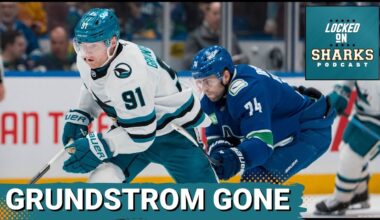 BREAKING: SAN JOSE SHARKS TRADE CARL GRUNDSTROM FOR RYAN ELLIS' CONTRACT