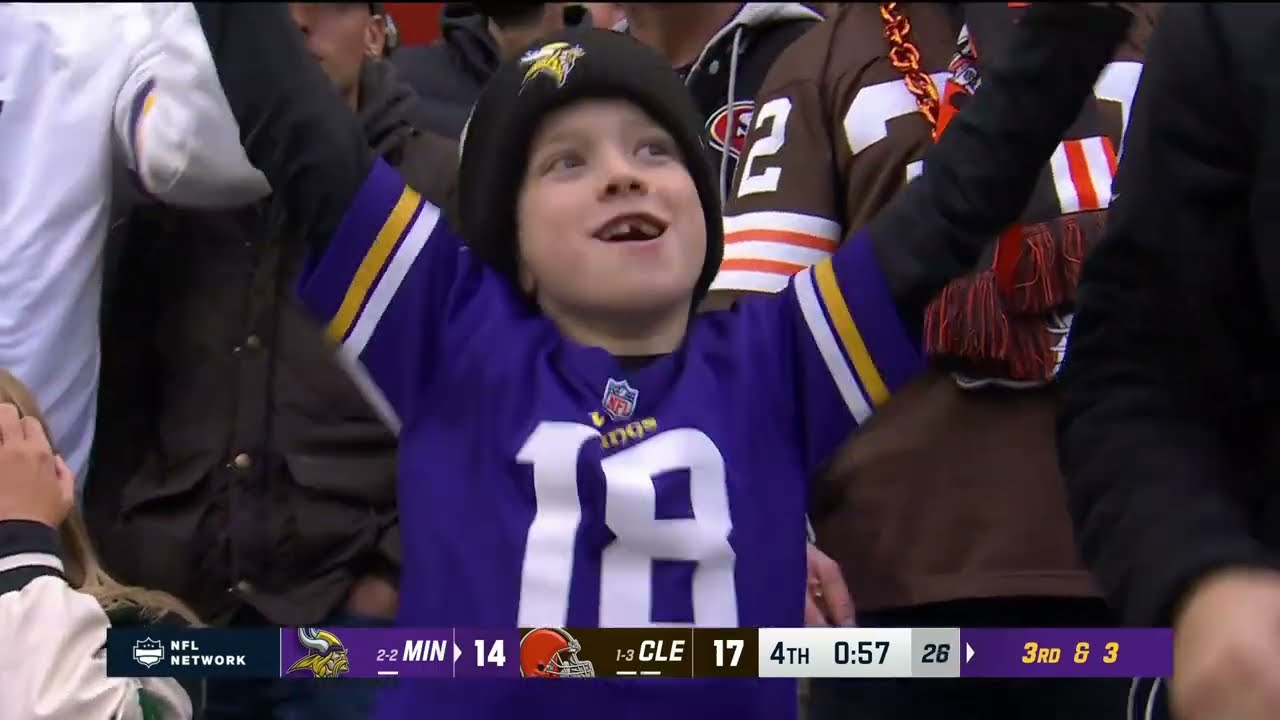 Vikings vs. Browns goes DOWN TO THE WIRE in London!