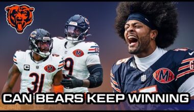 Can Bears BUILD on Win Streak || Bears Are For REAL