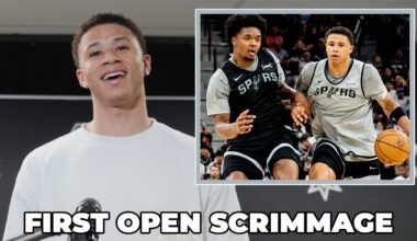 Carter Bryant on Playing in His First Open Scrimmage