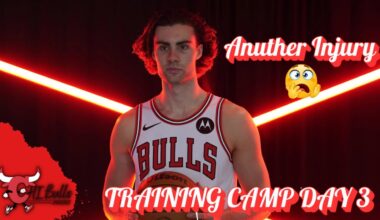 Chicago Bulls Training Camp Day 3: Josh Giddey Tweaks his Ankle + More