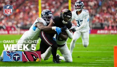 Tennessee Titans vs Arizona Cardinals Game Highlights | 2025 NFL Season Week 5