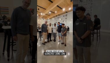 Excited to welcome to Guangzhou Loong Lions to San Antonio before our preseason game! #nba #spurs
