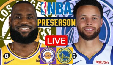 LIVE: LOS ANGELES LAKERS vs GOLDEN STATE WARRIORS | NBA PRESEASON | PLAY BY PLAY | SCOREBOARD