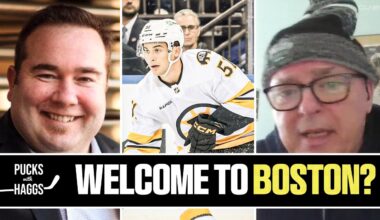 Matt Poitras EARNED Spot on Bruins Roster | Pucks with Haggs
