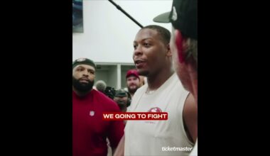 49ers: Football means family ❤️ #nfl #thursdaynightfootball #speech