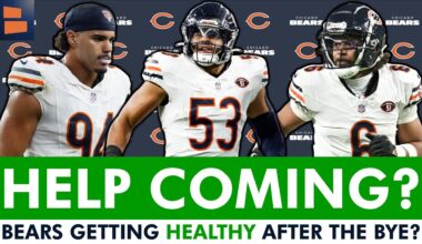 Chicago Bears Getting HEALTHY After The Bye Week?