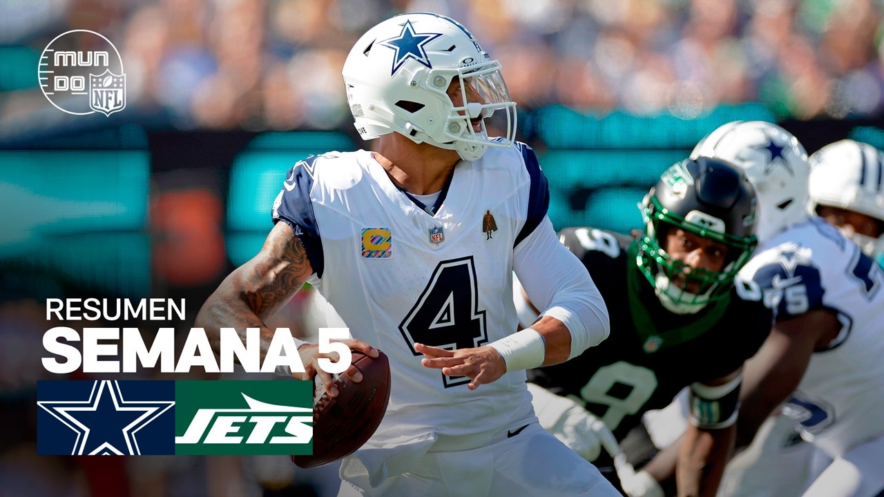 Dallas Cowboys vs. New York Jets | Resumen NFL en español - Semana 5 | NFL Highlights 2025
