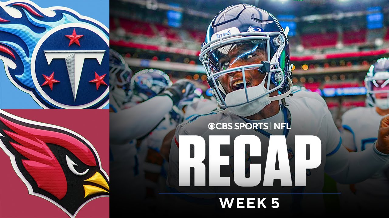 Cam Ward Earns First NFL Win After Titans Complete Wild Comeback vs Cardinals | Game Recap