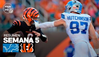 Detroit Lions vs. Cincinnati Bengals | Resumen NFL en español - Semana 5 | NFL Highlights 2025
