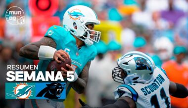 Miami Dolphins vs. Carolina Panthers | Resumen NFL en español - Semana 5 | NFL Highlights 2025