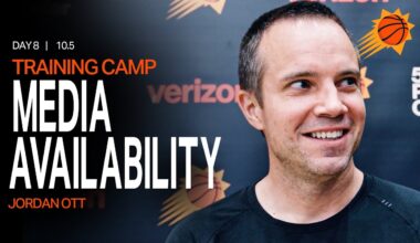 Jordan Ott Media Availability | Phoenix Suns Training Camp Day 8