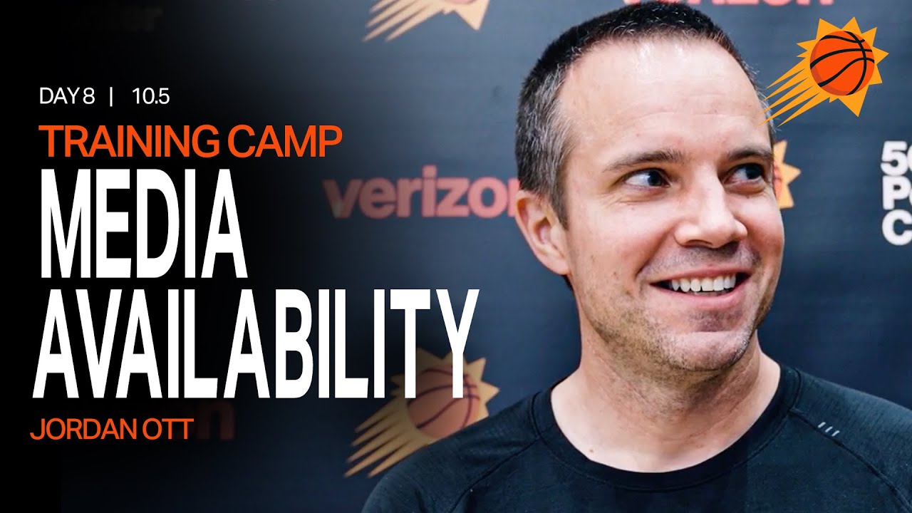 Jordan Ott Media Availability | Phoenix Suns Training Camp Day 8