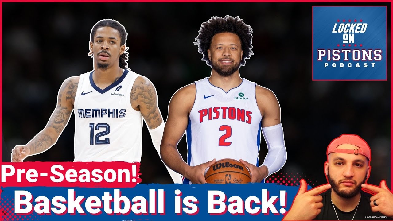 PRESEASON IS HERE! Detroit Pistons Kickoff Preseason Play Against Ja Morant, Memphis Grizzlies!