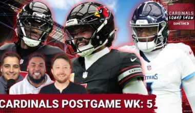 CARDINALS SQUAD SHOW: The Arizona Cardinals Lose In EMBARRASSING Fashion To The Tennessee Titans..