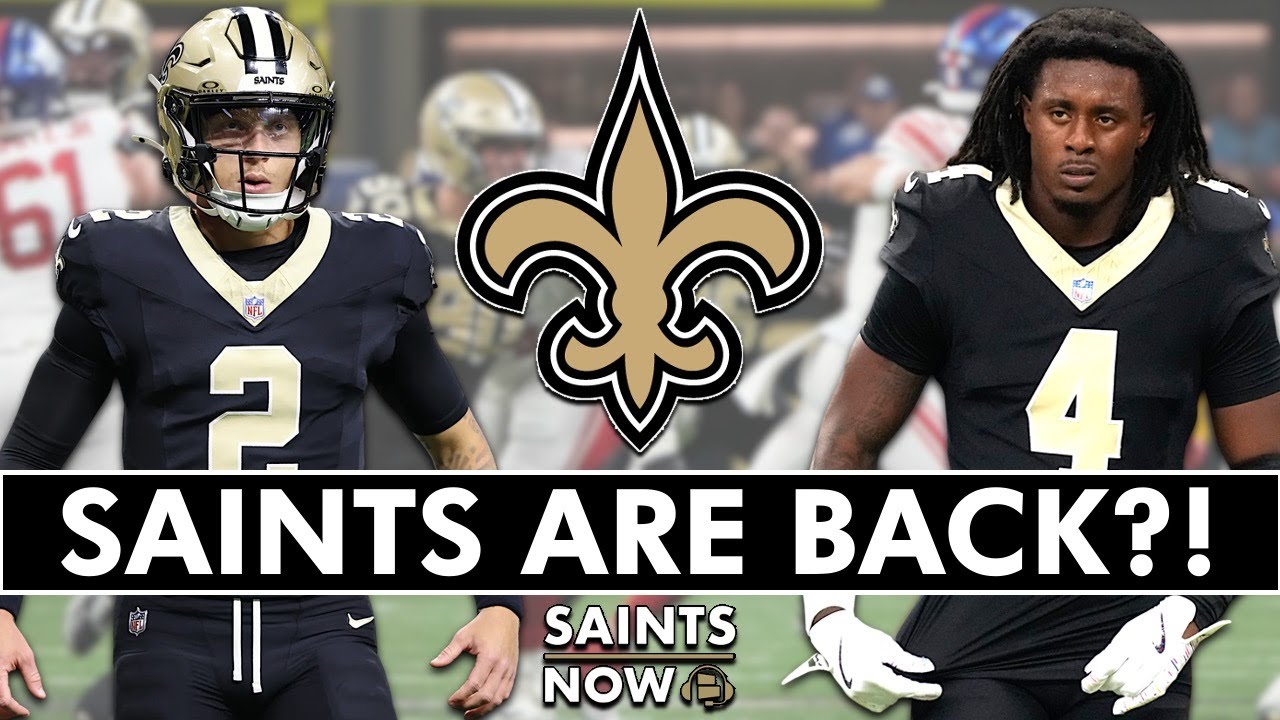 The New Orleans Saints BACK After BEATING The Giants?!