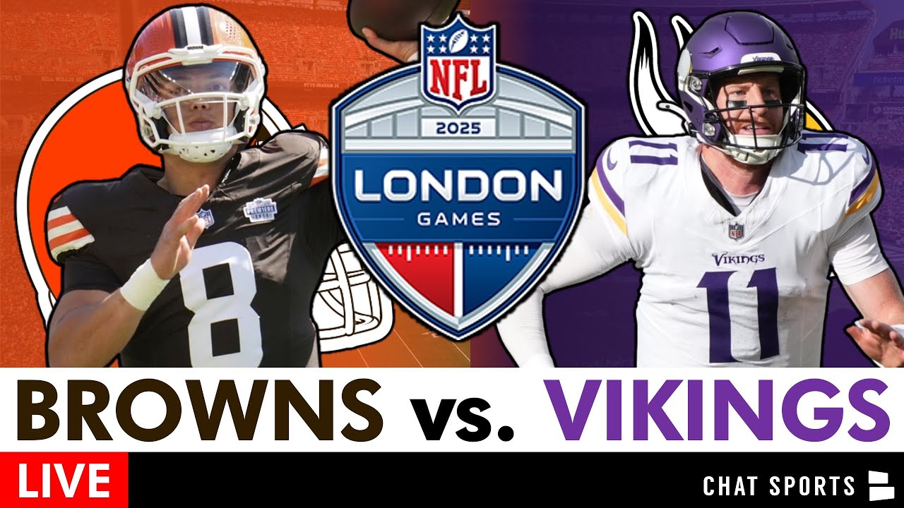 Browns vs. Vikings Live Streaming Scoreboard, Free Play-By-Play, Highlights | NFL Network