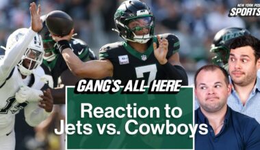 Jets look PATHETIC in 37-22 loss to Cowboys | Gang's All Here