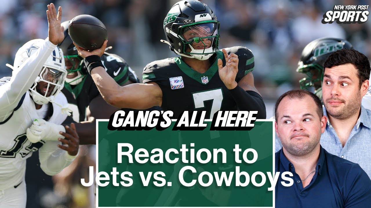 Jets look PATHETIC in 37-22 loss to Cowboys | Gang's All Here