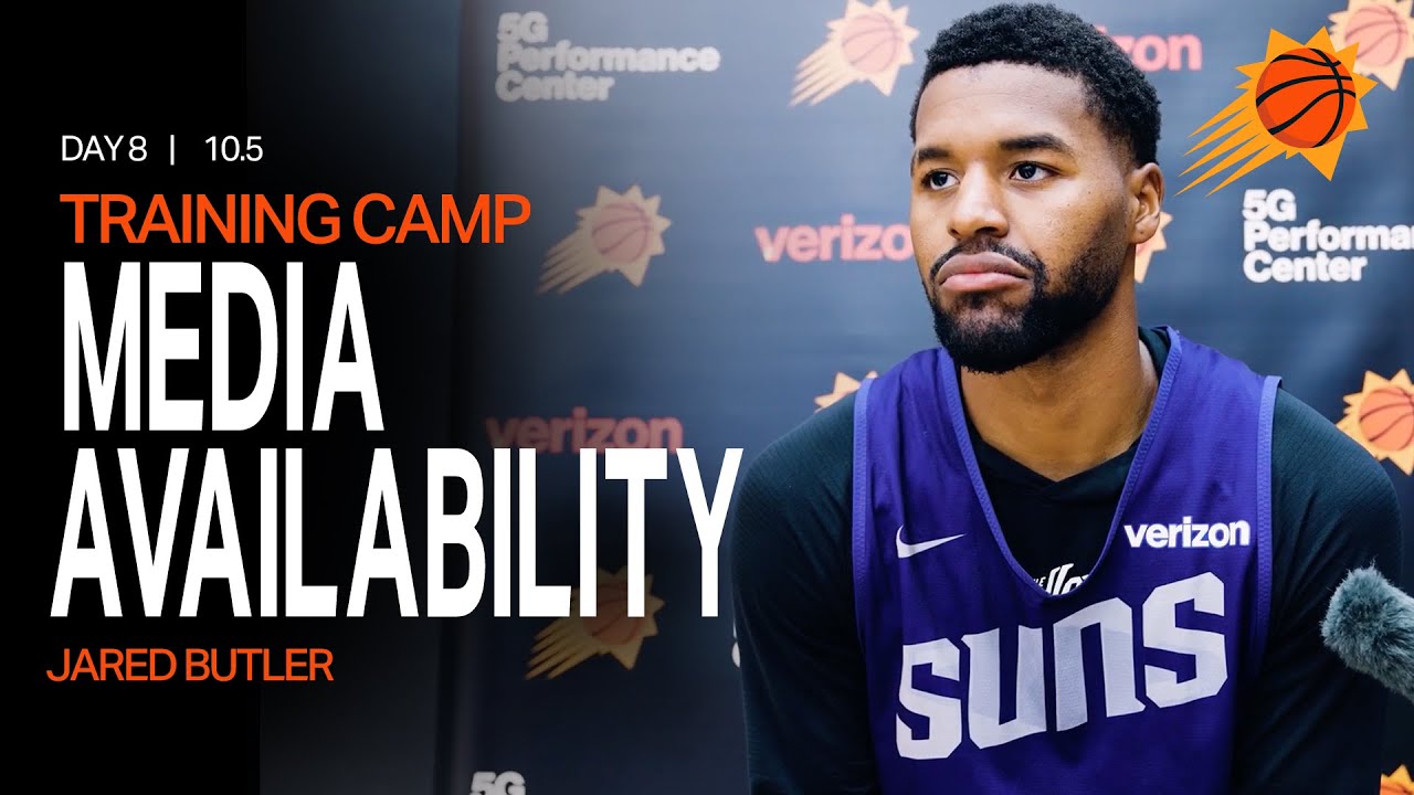 Jared Bulter Media Availability | Phoenix Suns Training Camp Day 8