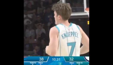 Kon had 4 threes in his Hornets Debut 😈🐝 #NBAPreseason