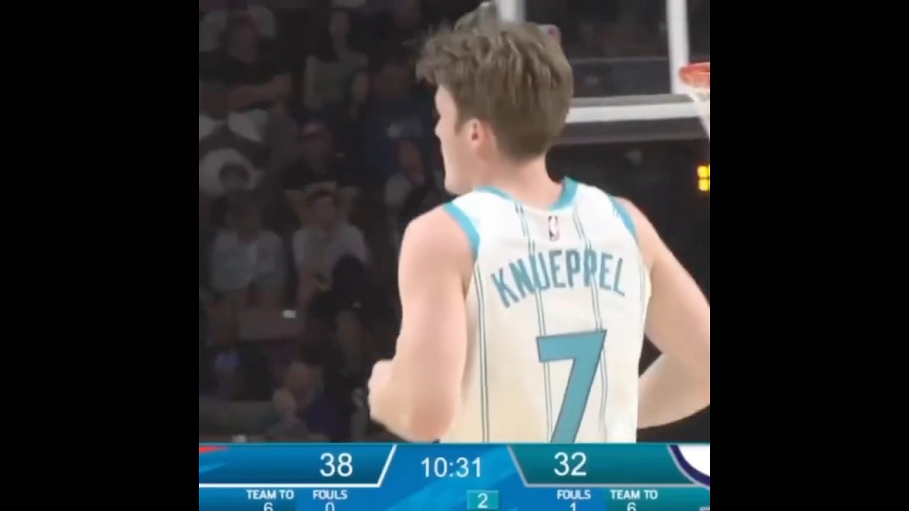 Kon had 4 threes in his Hornets Debut 😈🐝 #NBAPreseason