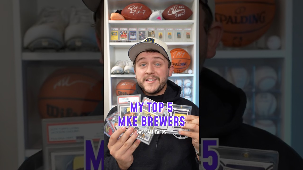 My Top 5 Favorite Milwaukee Brewers Baseball Cards