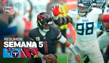 Tennessee Titans vs. Arizona Cardinals | Resumen NFL en español - Semana 5 | NFL Highlights 2025