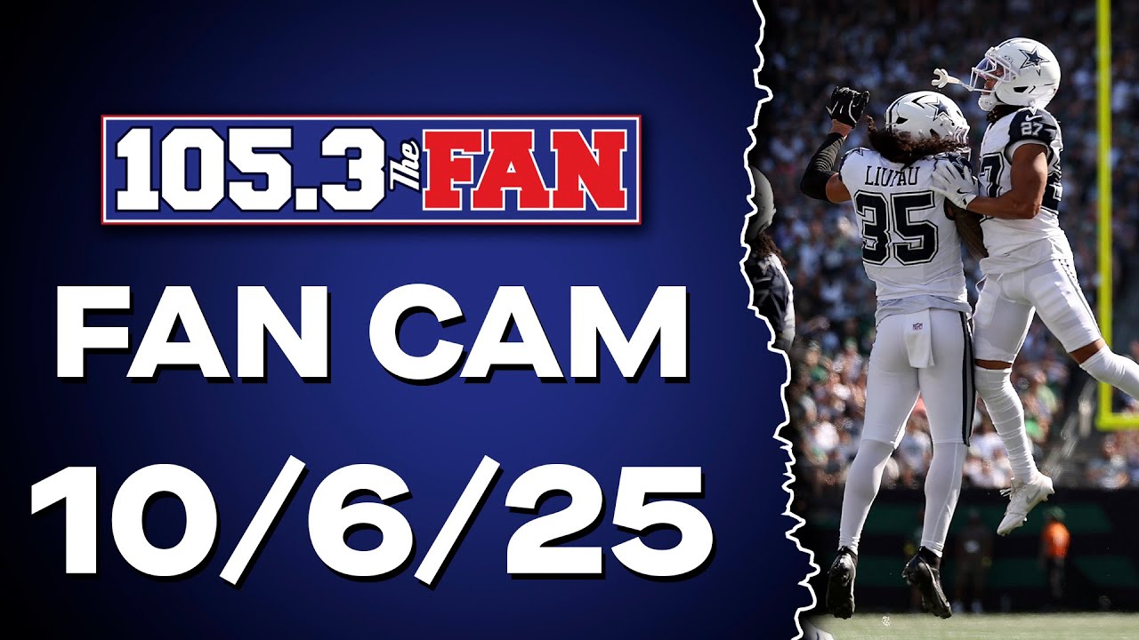 Cowboys Stay Hot On Offense, Thump Jets To Get Back To .500 | Fan Cam 10/6/25