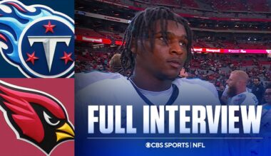 Cam Ward talks first win as NFL quarterback, says he's proud of the Titans' response to adversity