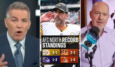 "Steelers are clearly favorites to win AFC North!" - Kurt Warner tells Rich Eisen on Pits' 3-1 start