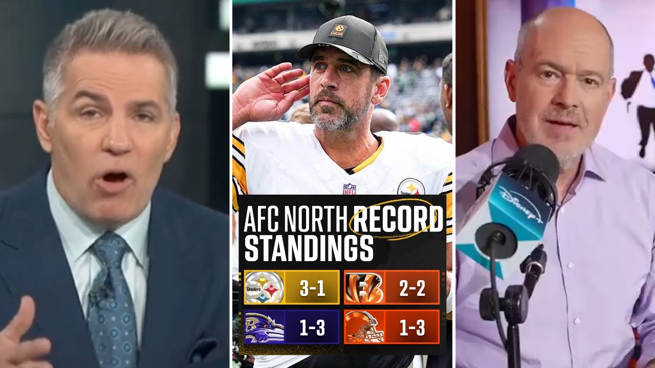"Steelers are clearly favorites to win AFC North!" - Kurt Warner tells Rich Eisen on Pits' 3-1 start