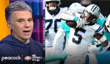 Panthers RB Rico Dowdle runs over Miami Dolphins in comeback win | Pro Football Talk | NFL on NBC