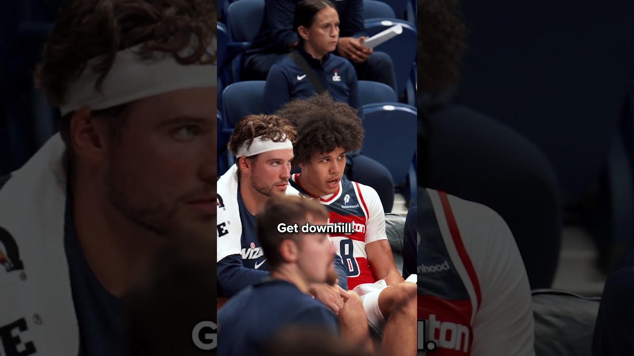 Kyshawn George called game at our scrimmage! #nba #shorts #gamewinner