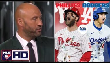 MLB Network | "Dodgers in 5" - Derek Jeter BOLD PREDICTIONS Dodgers vs. Phillies in Game 2 NLDS