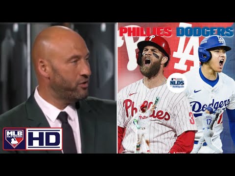 MLB Network | "Dodgers in 5" - Derek Jeter BOLD PREDICTIONS Dodgers vs. Phillies in Game 2 NLDS