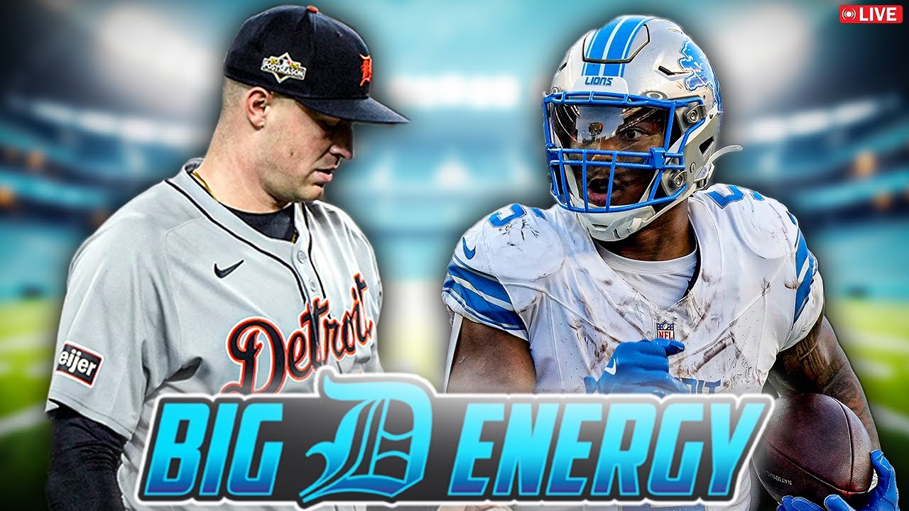DETROIT LIONS WIN, Detroit Tigers LOSE| Big D Energy | Monday, October 6th 2025