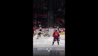 Declan Chisholm with a Goal vs Columbus Blue Jackets