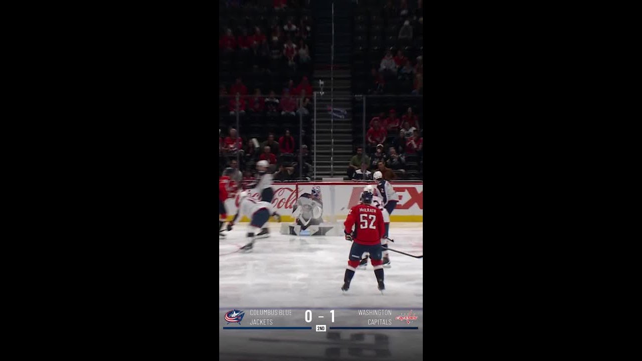 Declan Chisholm with a Goal vs Columbus Blue Jackets